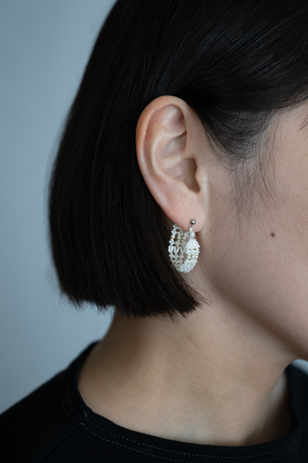 hortensia earrings suiu accessory SUIU 翠雨 アクセサリー イヤリング
